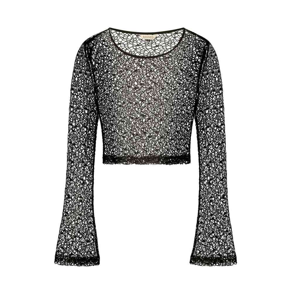 Banned - Celandine Crop top - Noir